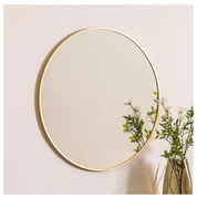 Atmosphera - Огледало ALICE Ø 70 см златист
