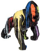 Статуя atmosphera Gorilla, 40 см, Черна смола