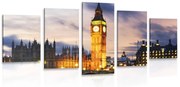 картини от 5 части – Нощен Биг Бен в Лондон