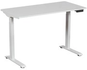 Ергономично бюро с регулиране на височината Carmen CR-119 - бяло