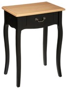 Нощно шкафче atmosphera Chrysa, 65,5 cm - Черен