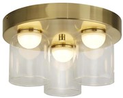 Searchlight 23083-3SB - LED таванно осветително тяло HIGHBALL 3xLED/5,3W/230V Ø 30 см