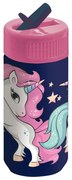 Derform - Бутилка със сламка 330 мл UNICORN 14