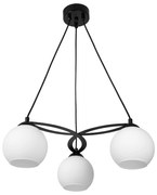 Полилей ТЕА, черен, 3xE27