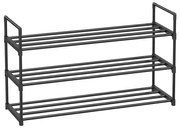 Обувен шкаф ALVORO черен