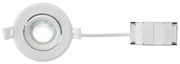 Markslöjd 108885 - димируемо вградено таванно осветително тяло за баня PLUTO LED/4,9W/230V IP44 бяло