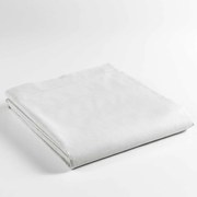 Бял памучен чаршаф 180x290 cm Lina – douceur d'intérieur