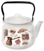 Horecano - Емайлиран чайник 3,5л "Cafe de Cherie" Н-(2713/2)