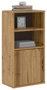 Sonata H Страничен шкаф ODDA 40x24x79 cm масивна дървесина бор