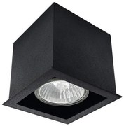 Brosline 1078 - Точково осветително тяло CAGE 1xGU10/10W/230V черно