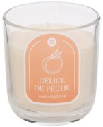 Ароматна свещ atmosphera Floa, Стъкло, 210 g - Peach