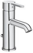 Смесител за умивалник, A5A308AC0K, Roca, с изпразнител, хром, 16.8х11.3см