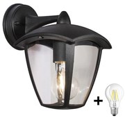 Brilagi - LED Екстериорен аплик LUNA 1xE27/60W/230V IP44