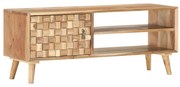 287442 vidaXL ТВ шкаф, 100x30x40 см, акациево дърво масив