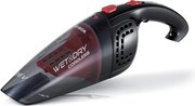 Ръчна прахосмукачка Ariete WET & DRY CORDLESS 2474/00, 400 мл, Батерия LI-Ion 1200 mAh/3.6V, Автономия 12 мин, Миещ се филтър, Черен/Червен