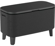 Пластмасова градинска маса с тавичка за лед 83.5x40 cm Bevy – Keter