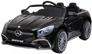 Детска акумулаторна кола KikkaBoo - Mercedes Benz SL65, черна