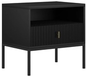 Нощно шкафче SUE черно