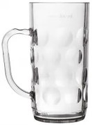 Rubikap - Поликарбонатна халба за бира 300мл ф6,8xh13,5см-PRISMA CLEAR-(TB.B36)