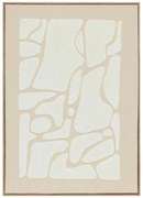 Картина 3D atmosphera Ziad, Платно 50x70 см, Бежов плат