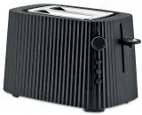 Alessi - Тостер Plissé черно - MDL08B