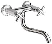 Sapho - смесител за кухненска мивка AXIA лъскав хром