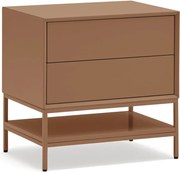 Нощно шкафче в тухлен цвят Platt – Teulat