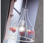 ONLI - Детски полилей TITTA 1xE27/22W/230V розов