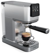 Klarstein Кафемашина SteelPresso Slim Touch, Портафилтър, Сензорен екран