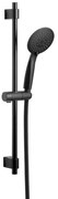 Душ комплект от черна неръждаема стомана 66cm Young - Wenko