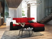 Ъглов диван Riverside-Kokkino-Mauro