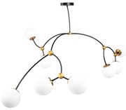 Плафон BLACK MAT APP1673-8CP