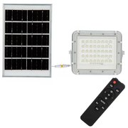 LED Екстериорен соларен прожектор LED/10W/3,2V IP65 4000K бял + д.у.