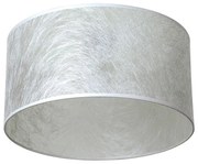 Плафон СЕТА, ø400, титан, абажур Басари Сребро, 1xE27