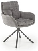 Трапезен стол HALSA, 1 бр., сив