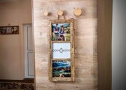 Стенно декоративно пано "Заветъ", колекция "Истории в дърво и плат" /модел L080054/