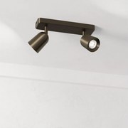 Eglo 901949 - Точково осветително тяло CAMALDOLI 2xGU10/10W/230V, бронзово