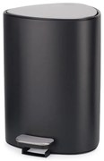 Матово черно стоманено кошче за боклук с педал 5 l EasyStore Luxe – Joseph Joseph