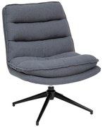 Въртящ се фотьойл atmosphera Harper - Сив