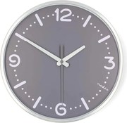 Nedis CLWA3226SS - Стенен часовник Ø 30,5 см, 1xAA, матов хром