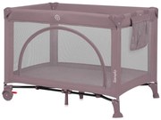 Lionelo - Преносима детска кошара LAURA розово нюд