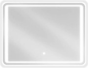 Mexen Zusa осветено огледало за баня 80 x 60 см, LED 6000K, анти-пара - 9808-080-060-611-00