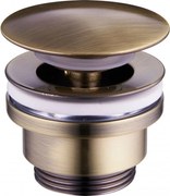 Mexen click-clack универсален тап, античен бронз - 79930-30