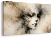 Картина на платно – Съновидение лице в мъгла