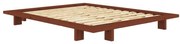Теракотено двойно легло 140x200 cm от масивен бор без табла с включена подматрачна рамка Japan – Karup Design