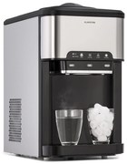 Klarstein Машина за воден лед 3 в 1: кубчета лед, диспенсър за вода: топла и студена 20 kg/24h