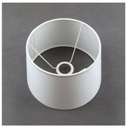 Универсален резервен абажур LORENZO E27 20x26 см бял