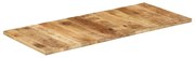 286026 vidaXL Плот за маса, мангово дърво масив, 25-27 мм, 140x60 см
