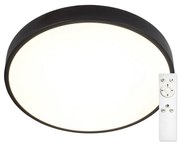 Top Light Metal 40C + д.у. -LED Димируем плафон LED/51W/230V + д.у. черен