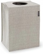 Торба за пране Brabantia 1001093, 55 л, Твърдо и отделящо се дъно, Магнитни дръжки, Сив